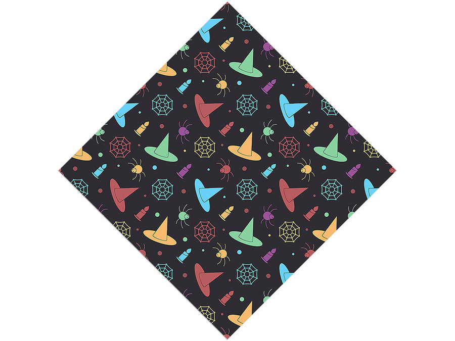 Spidery Hats Witch Vinyl Wrap Pattern