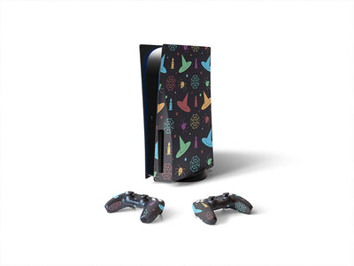 spidery hats horror Sony PS5 DIY Skin