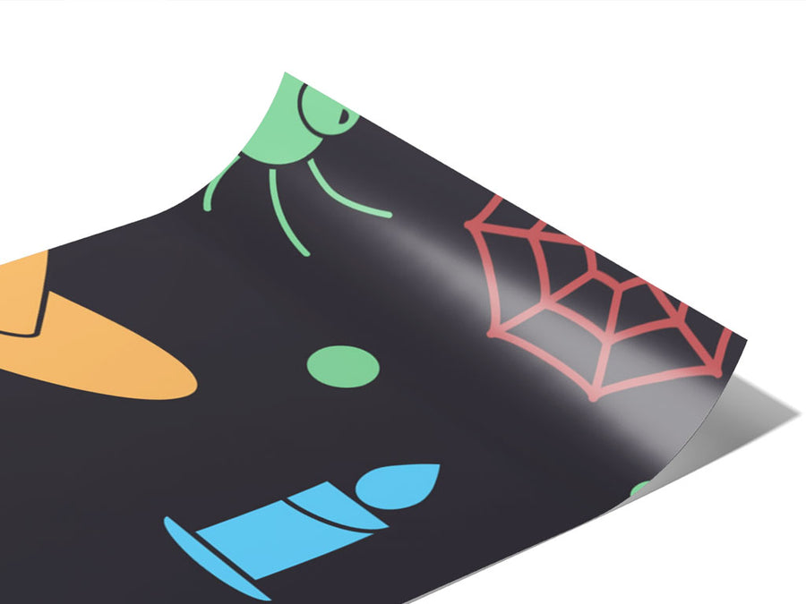 Spidery Hats Witch Vinyl Wraps~Rwraps Series 914 Digitally Printed Vinyl Wrap~0