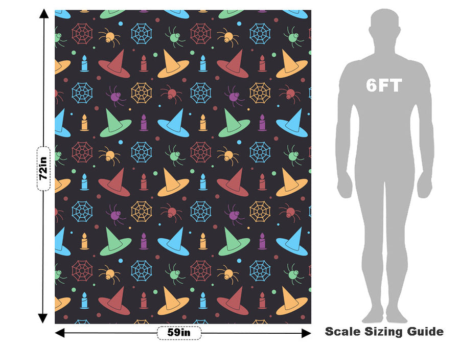 Spidery Hats Witch Vehicle Wrap Scale~Rwraps Series 914 Spidery Hats Witch Measurements~1