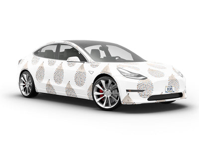 Spiked Love Animal Vehicle Vinyl Wrap
