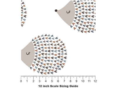 Spiked Love Animal Vinyl Film Pattern Size 12 inch Scale~Rwraps Spiked Love Animal Sizing Chart~2