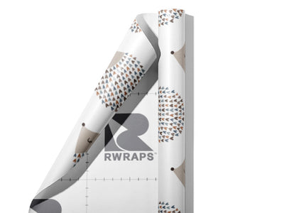 Spiked Love Animal Wrap Film Sheets~Rwraps Series 914 Spiked Love Animal Scrolled Sheet~3
