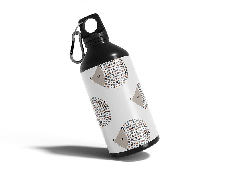 spiked love animal Water Bottle DIY Stickers