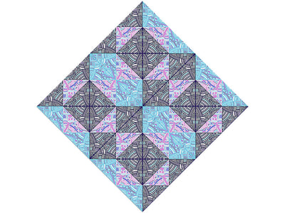 Spinning Hourglass Art Deco Vinyl Wrap Pattern