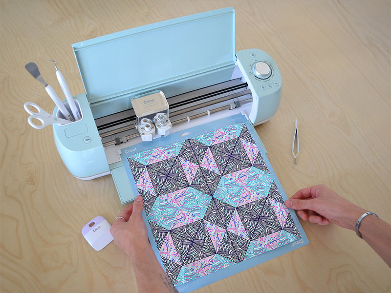 spinning hourglass art deco Cricut Compatible Vinyl