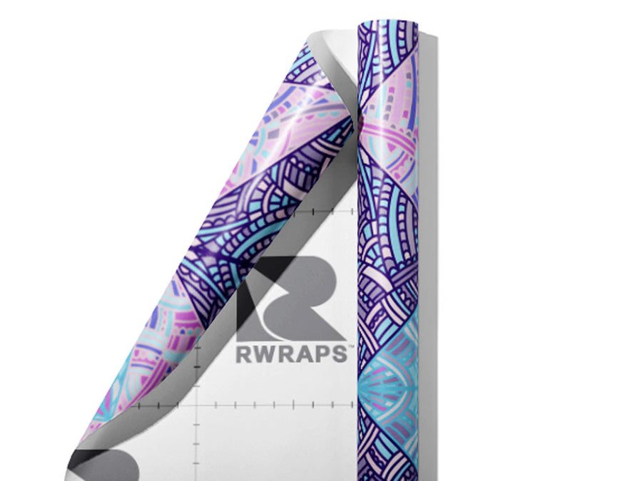 Spinning Hourglass Art Deco Wrap Film Sheets~Rwraps Series 914 Spinning Hourglass Art Deco Scrolled Sheet~3