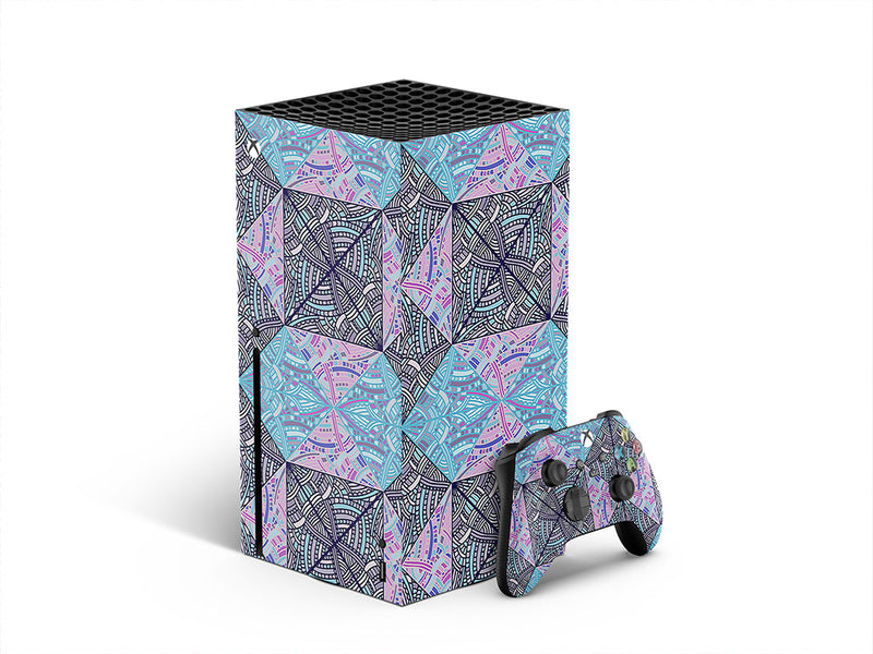 spinning hourglass art deco XBOX DIY Decal