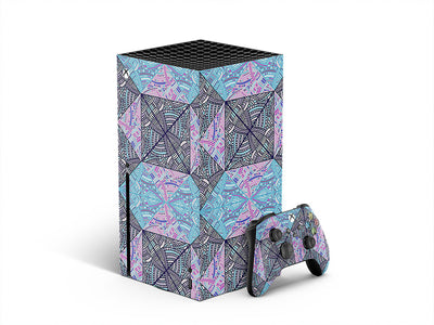 spinning hourglass art deco XBOX DIY Decal