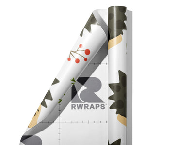 Spiny Protectors Animal Wrap Film Sheets~Rwraps Series 914 Spiny Protectors Animal Scrolled Sheet~3