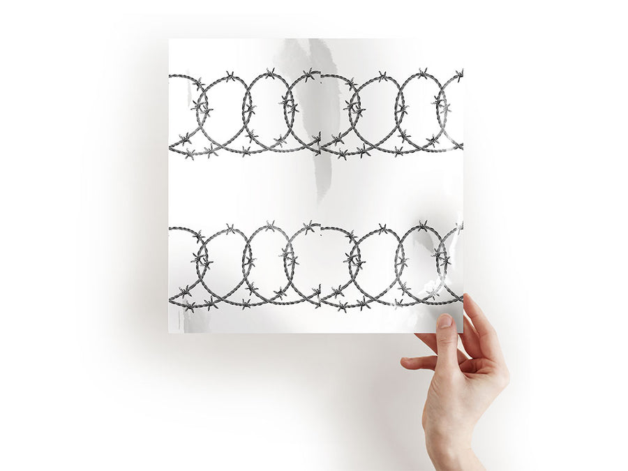 spiraling ross barbed wire Craft Sheets