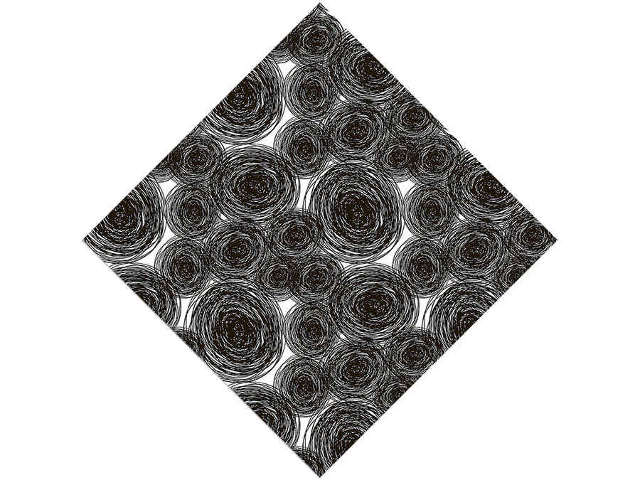 Spiraling Thoughts Abstract Craft Vinyl