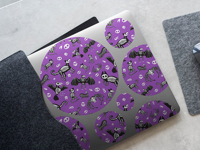 spirit pets skull and bones DIY Laptop Stickers