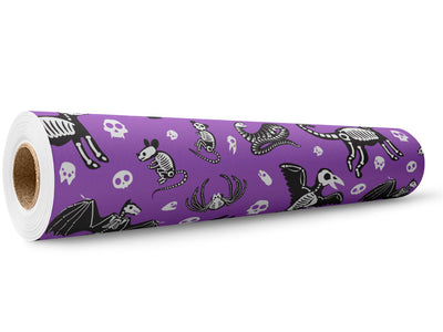 Spirit Pets Halloween Wrap Film Wholesale Roll~Rwraps Series 914 Digitally Printed Vinyl Roll~5