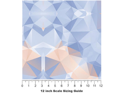 Splashing Puddle Tile Vinyl Film Pattern Size 12 inch Scale~Rwraps Splashing Puddle Tile Sizing Chart~3