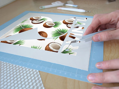 split apart fruit Easy Weed Craft Vinyl