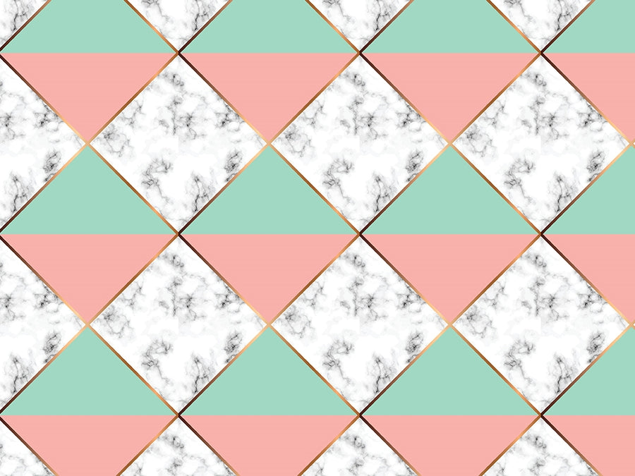 Split Diamonds Tile Vinyl Wrap Pattern~Rwraps Series 914 Digitally Printed Vinyl Wrap~0