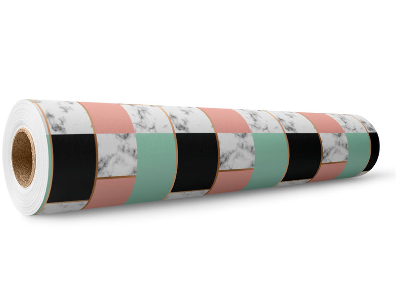 Split Panels Tile Wrap Film Wholesale Roll~Rwraps Series 914 Digitally Printed Vinyl Roll~5