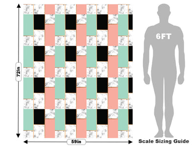 Split Panels Tile Vehicle Wrap Scale~Rwraps Series 914 Split Panels Tile Measurements~2