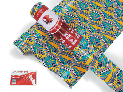 split personality art deco Craft Vinyl Roll