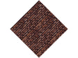 Split Walnut Wooden Parquet Vinyl Wrap Pattern