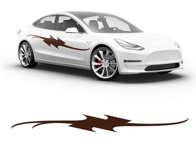 3M Brown Splurge Body Graphic~Full Side Auto Decal Kit~0