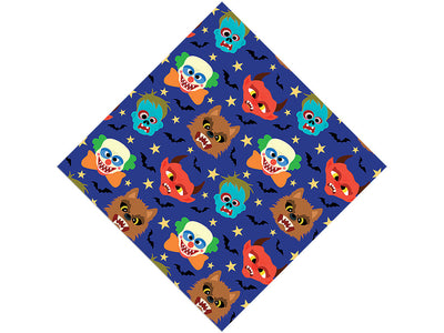 Spooky Friends Halloween Vinyl Wrap Pattern