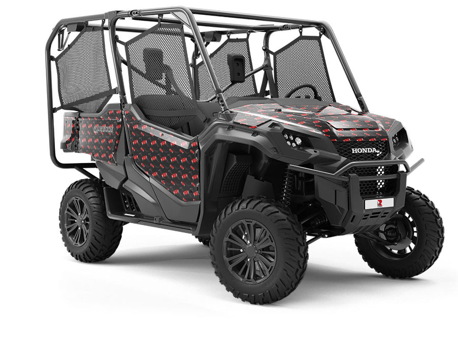 Spooky Night Vampire Utility Vehicle Vinyl Wrap