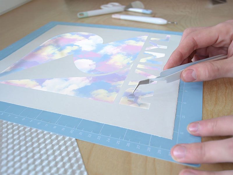 spotted dusk sky Easy Weed Craft Vinyl