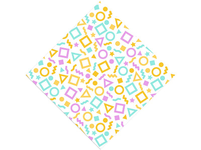 Spring Confetti Abstract Vinyl Wrap Pattern