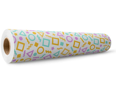 Spring Confetti Abstract Wrap Film Wholesale Roll~Rwraps Series 914 Digitally Printed Vinyl Roll~5