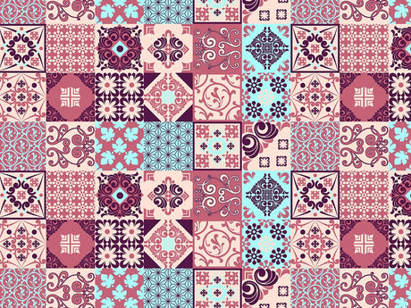 Spring Fever Tile Vinyl Wrap Pattern~Rwraps Series 914 Digitally Printed Vinyl Wrap~0