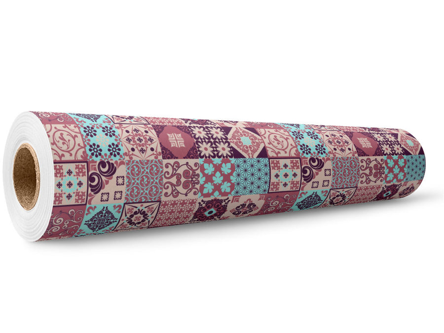 Spring Fever Tile Wrap Film Wholesale Roll~Rwraps Series 914 Digitally Printed Vinyl Roll~5
