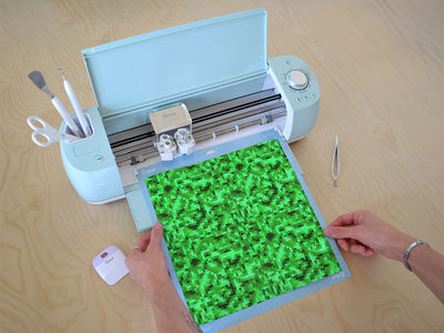 spring has sprung pixel Cricut Compatible Vinyl