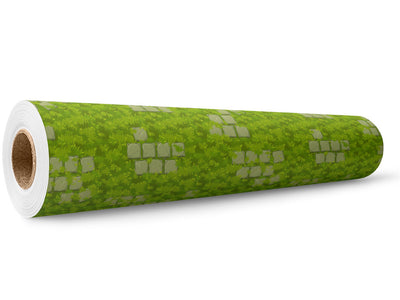 Spring Pathway Brick Wrap Film Wholesale Roll~Rwraps Series 914 Digitally Printed Vinyl Roll~5