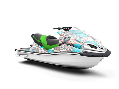 Spring Tile Jet Ski Vinyl Customized Wrap