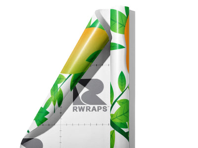 Springfel Tree Fruit Wrap Film Sheets~Rwraps Series 914 Springfel Tree Fruit Scrolled Sheet~3
