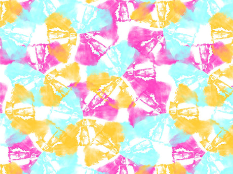 Springtime Petals Tie Dye Vinyl Wrap Pattern~Rwraps Series 914 Digitally Printed Vinyl Wrap~0