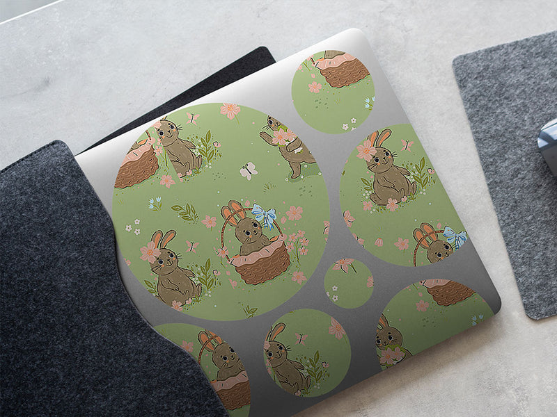 springtime presents animal DIY Laptop Stickers