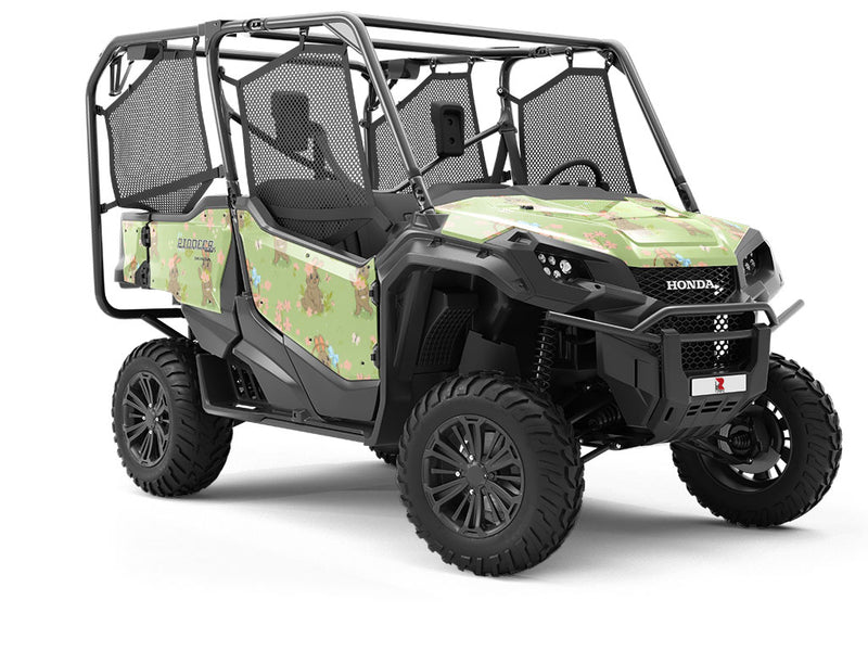 Springtime Presents Animal Utility Vehicle Vinyl Wrap