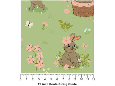 Springtime Presents Animal Vinyl Film Pattern Size 12 inch Scale~Rwraps Springtime Presents Animal Sizing Chart~2