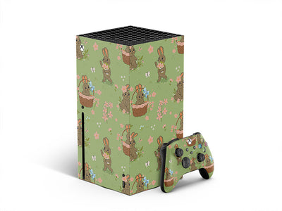 springtime presents animal XBOX DIY Decal