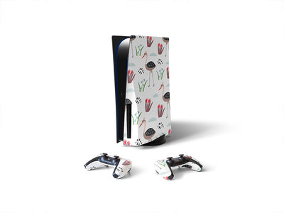 springtime strut bird Sony PS5 DIY Skin