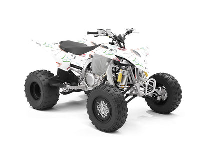 Springtime Strut Birds ATV Wrapping Vinyl