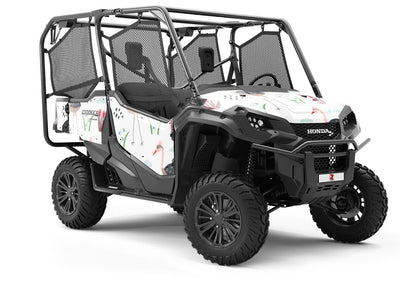 Springtime Strut Birds Utility Vehicle Vinyl Wrap