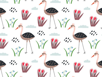 Springtime Strut Birds Vinyl Wrap Pattern~Rwraps Series 914 Digitally Printed Vinyl Wrap~0