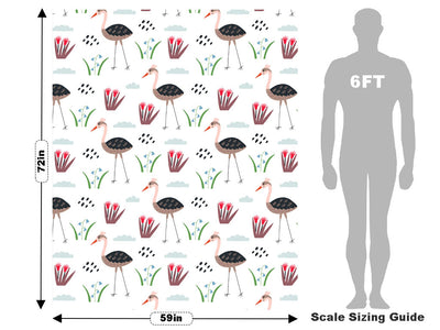 Springtime Strut Birds Vehicle Wrap Scale~Rwraps Series 914 Springtime Strut Birds Measurements~1