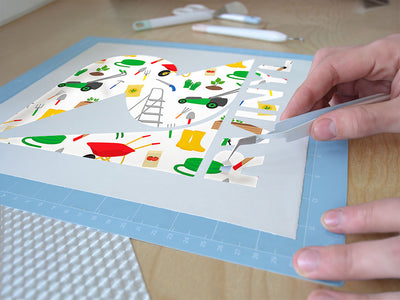 springtime work gardening Easy Weed Craft Vinyl