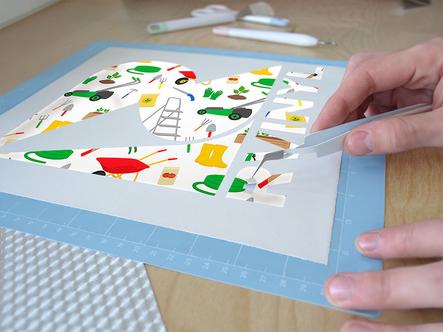 springtime work gardening Easy Weed Craft Vinyl