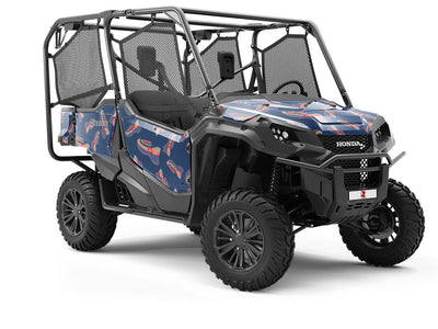 Sprinting Shoes Sport Utility Vehicle Vinyl Wrap